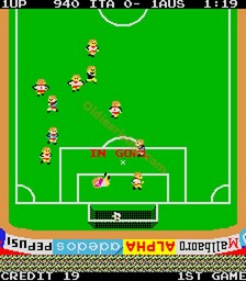 une photo d'Ã©cran de Exciting Soccer sur Arcade